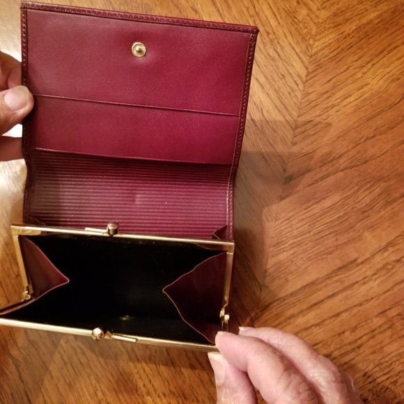 RARE Vintage Burberrys Check Wallet w/ coin purse - Picture 6 of 11